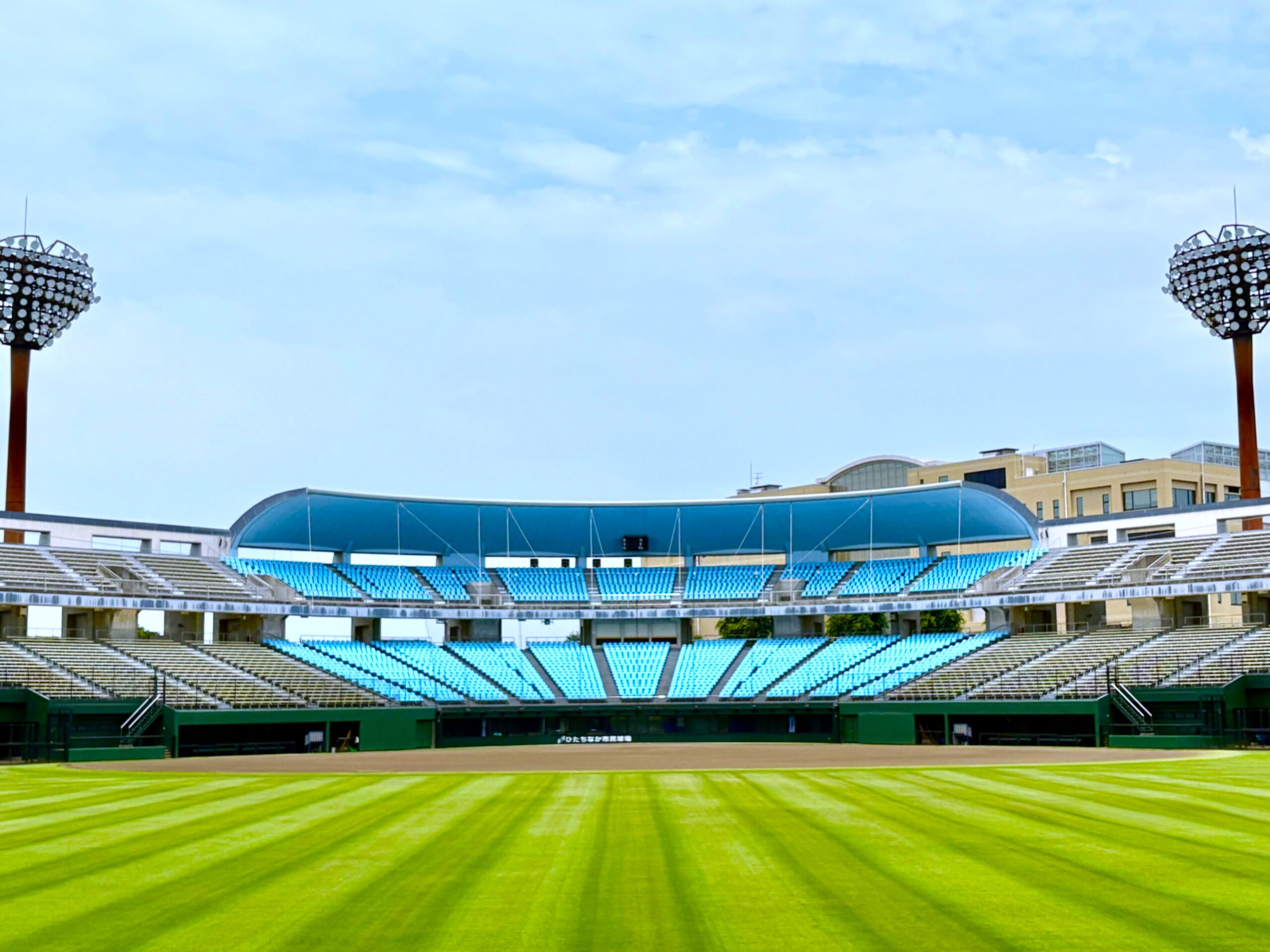 総合運動公園 市民球場の外観
